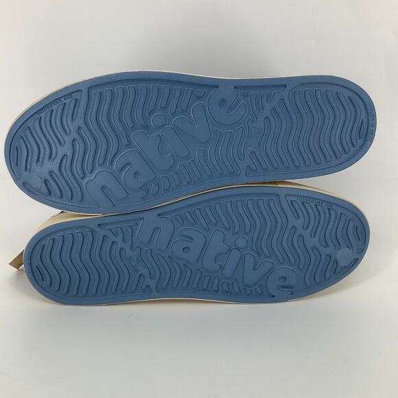 Native Shoes Mens 8 Oasis Blue Jefferson Slip On Sneaker Perforated P2-62 - Picture 7 of 10